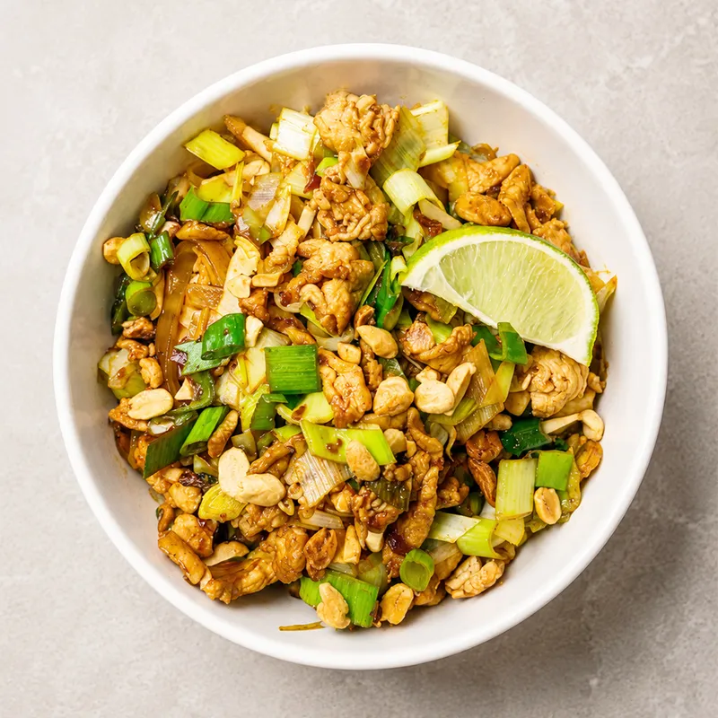 Pad Thaï au poulet