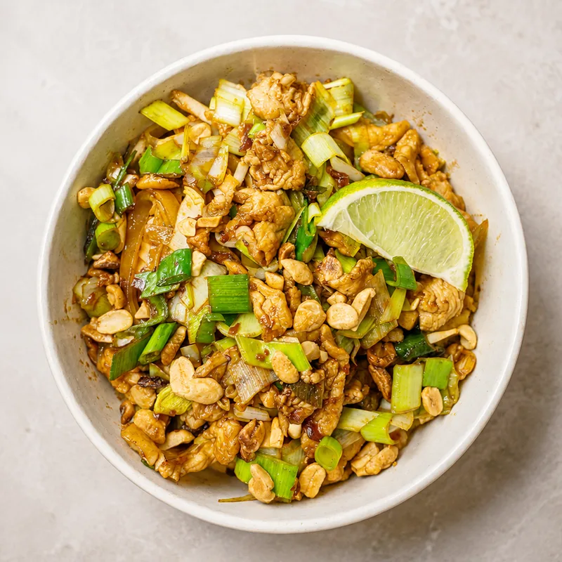 Pad Thaï au porc